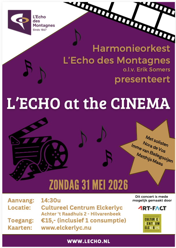 L'ECHO at the CINEMA